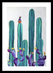 On Perch - Framed Print