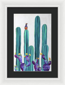 On Perch - Framed Print
