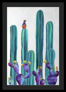 On Perch - Framed Print