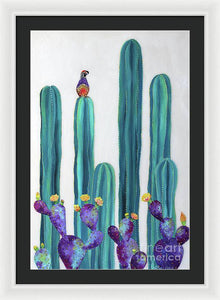 On Perch - Framed Print