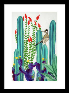 On Perch II - Framed Print