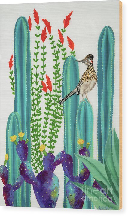 On Perch II - Wood Print