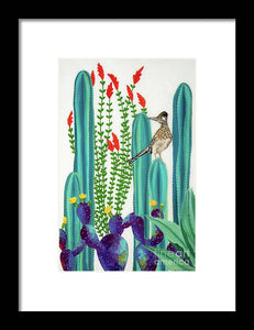 On Perch II - Framed Print