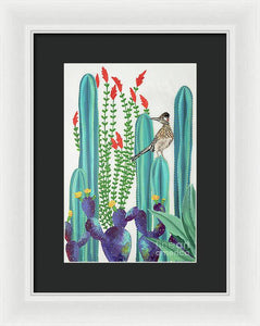 On Perch II for Andrew - Framed Print