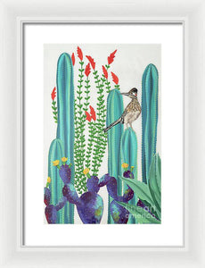 On Perch II for Andrew - Framed Print