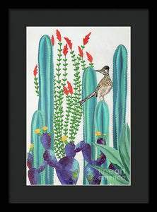 On Perch II for Andrew - Framed Print