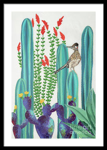On Perch II for Andrew - Framed Print