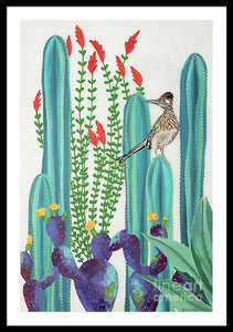 On Perch II for Andrew - Framed Print