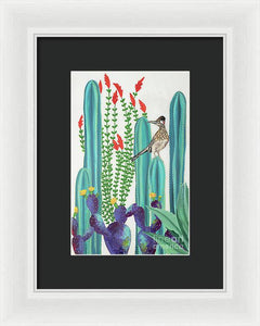 On Perch II for Andrew - Framed Print