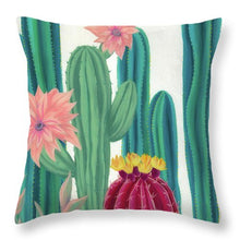 Load image into Gallery viewer, Quail Parade - Throw Pillow

