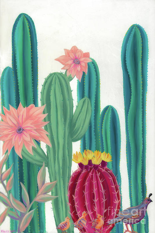 Quail Parade - Art Print