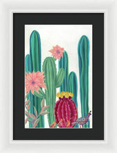 Load image into Gallery viewer, Quail Parade - Framed Print

