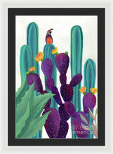 Load image into Gallery viewer, Quail Watch - Framed Print
