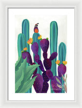 Load image into Gallery viewer, Quail Watch - Framed Print
