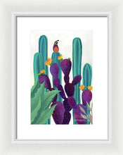 Load image into Gallery viewer, Quail Watch - Framed Print
