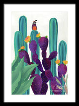 Load image into Gallery viewer, Quail Watch - Framed Print
