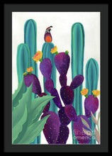 Load image into Gallery viewer, Quail Watch - Framed Print
