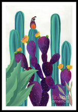 Load image into Gallery viewer, Quail Watch - Framed Print
