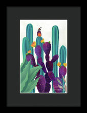 Load image into Gallery viewer, Quail Watch - Framed Print
