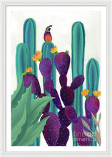 Load image into Gallery viewer, Quail Watch - Framed Print
