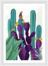 Load image into Gallery viewer, Quail Watch - Framed Print
