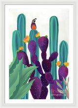 Load image into Gallery viewer, Quail Watch - Framed Print
