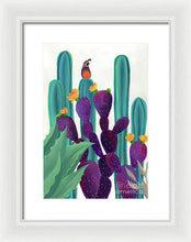 Load image into Gallery viewer, Quail Watch - Framed Print

