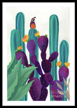 Load image into Gallery viewer, Quail Watch - Framed Print
