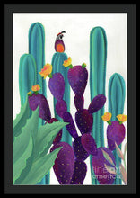 Load image into Gallery viewer, Quail Watch - Framed Print
