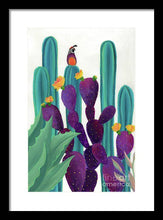 Load image into Gallery viewer, Quail Watch - Framed Print
