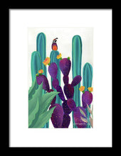 Load image into Gallery viewer, Quail Watch - Framed Print
