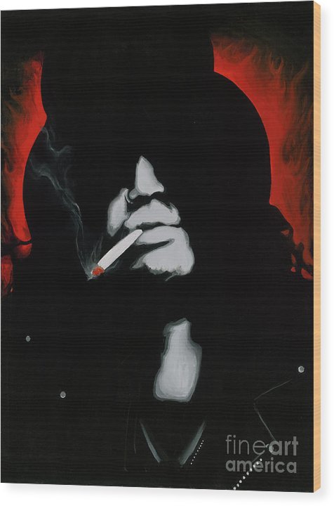 Slash - Wood Print