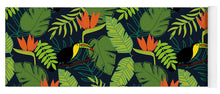 Load image into Gallery viewer, Toucan Jungle Pattern - Yoga Mat
