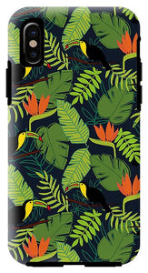 Toucan Jungle Pattern - Phone Case
