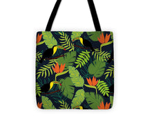 Load image into Gallery viewer, Toucan Jungle Pattern - Tote Bag
