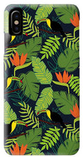 Load image into Gallery viewer, Toucan Jungle Pattern - Phone Case
