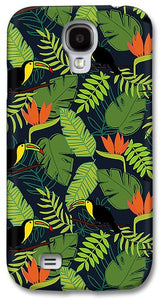 Toucan Jungle Pattern - Phone Case