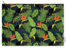 Load image into Gallery viewer, Toucan Jungle Pattern - Carry-All Pouch
