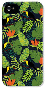 Toucan Jungle Pattern - Phone Case