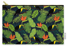 Load image into Gallery viewer, Toucan Jungle Pattern - Carry-All Pouch
