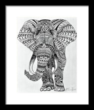 Load image into Gallery viewer, Tribal Elephant Mandala - Framed Print

