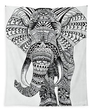 Load image into Gallery viewer, Tribal Elephant Mandala - Tapestry
