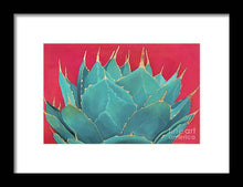 Load image into Gallery viewer, Turquoise Fire - Framed Print

