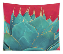 Load image into Gallery viewer, Turquoise Fire - Tapestry
