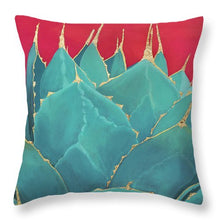 Load image into Gallery viewer, Turquoise Fire - Throw Pillow

