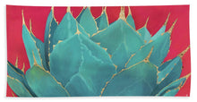 Load image into Gallery viewer, Turquoise Fire - Beach Towel
