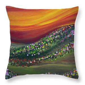 Ups and Downs - Throw Pillow