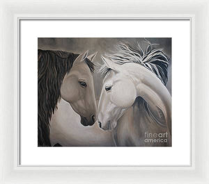 Wild Horses - Framed Print