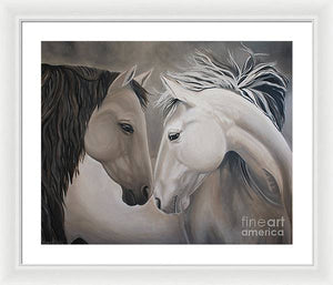 Wild Horses - Framed Print
