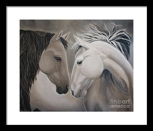 Wild Horses - Framed Print